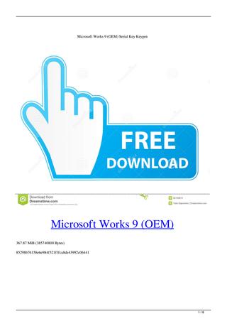 microsoft works 9 free download for windows 10